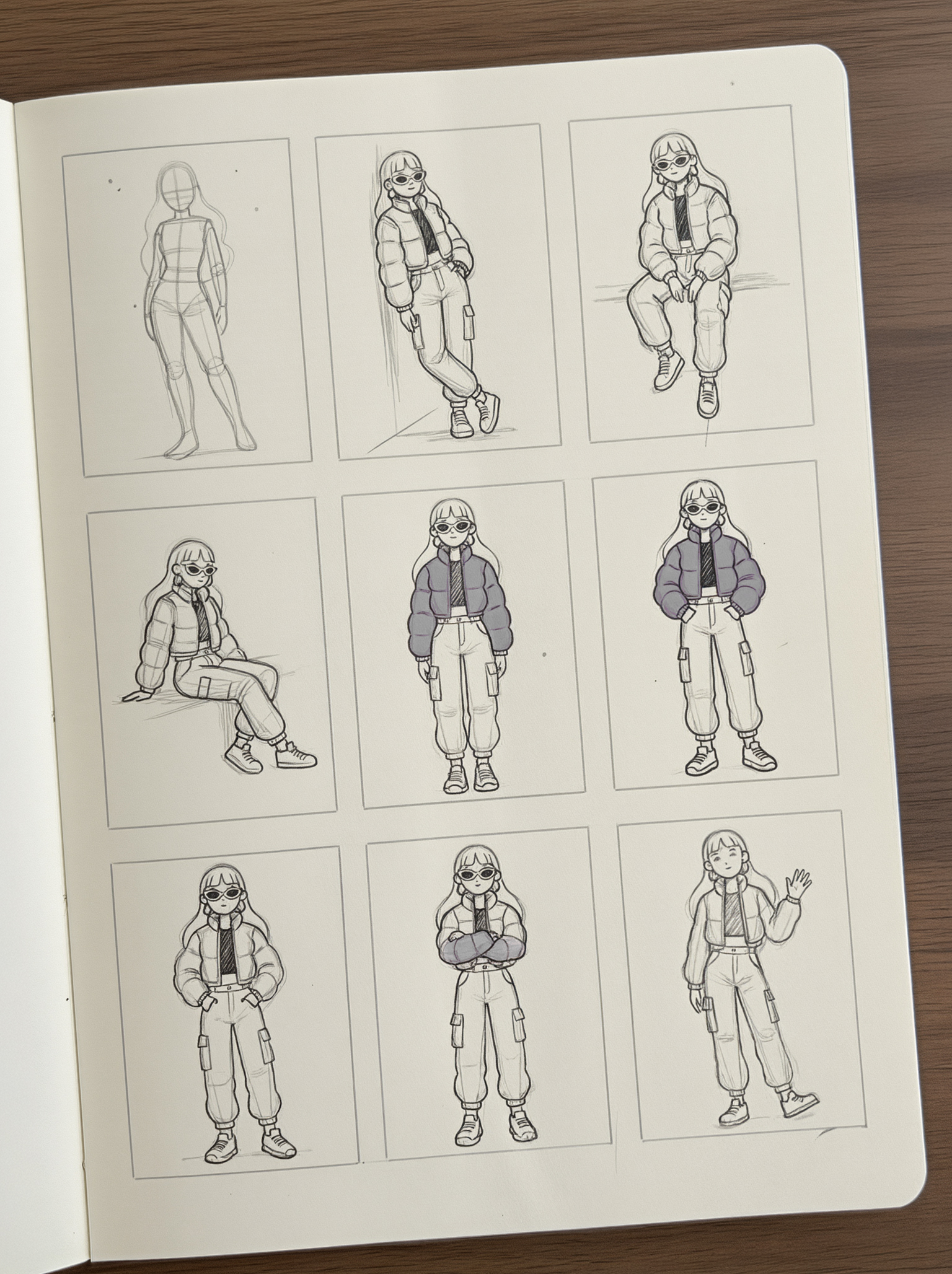 Anna character sketches